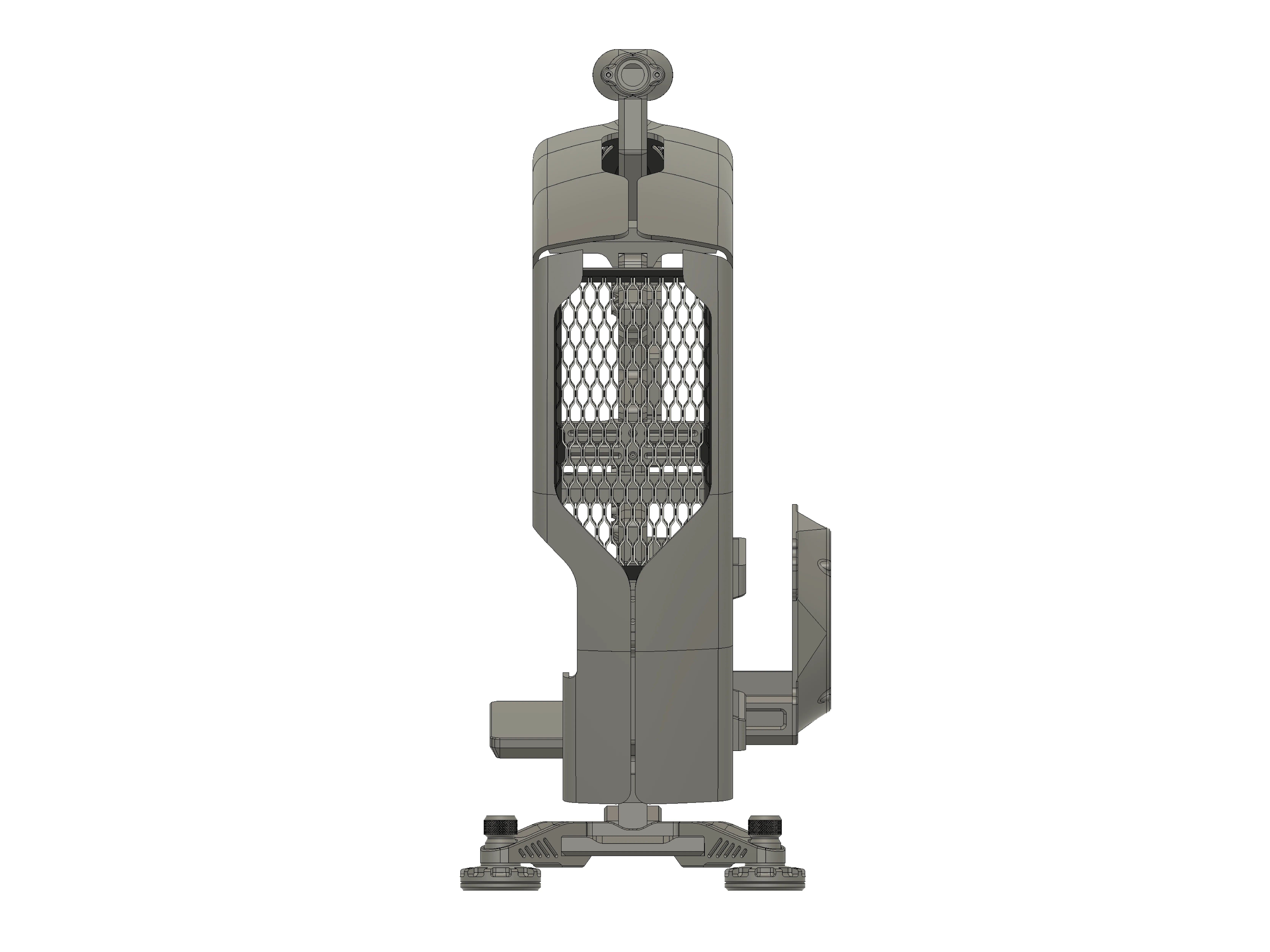 TITAN — Front technical view