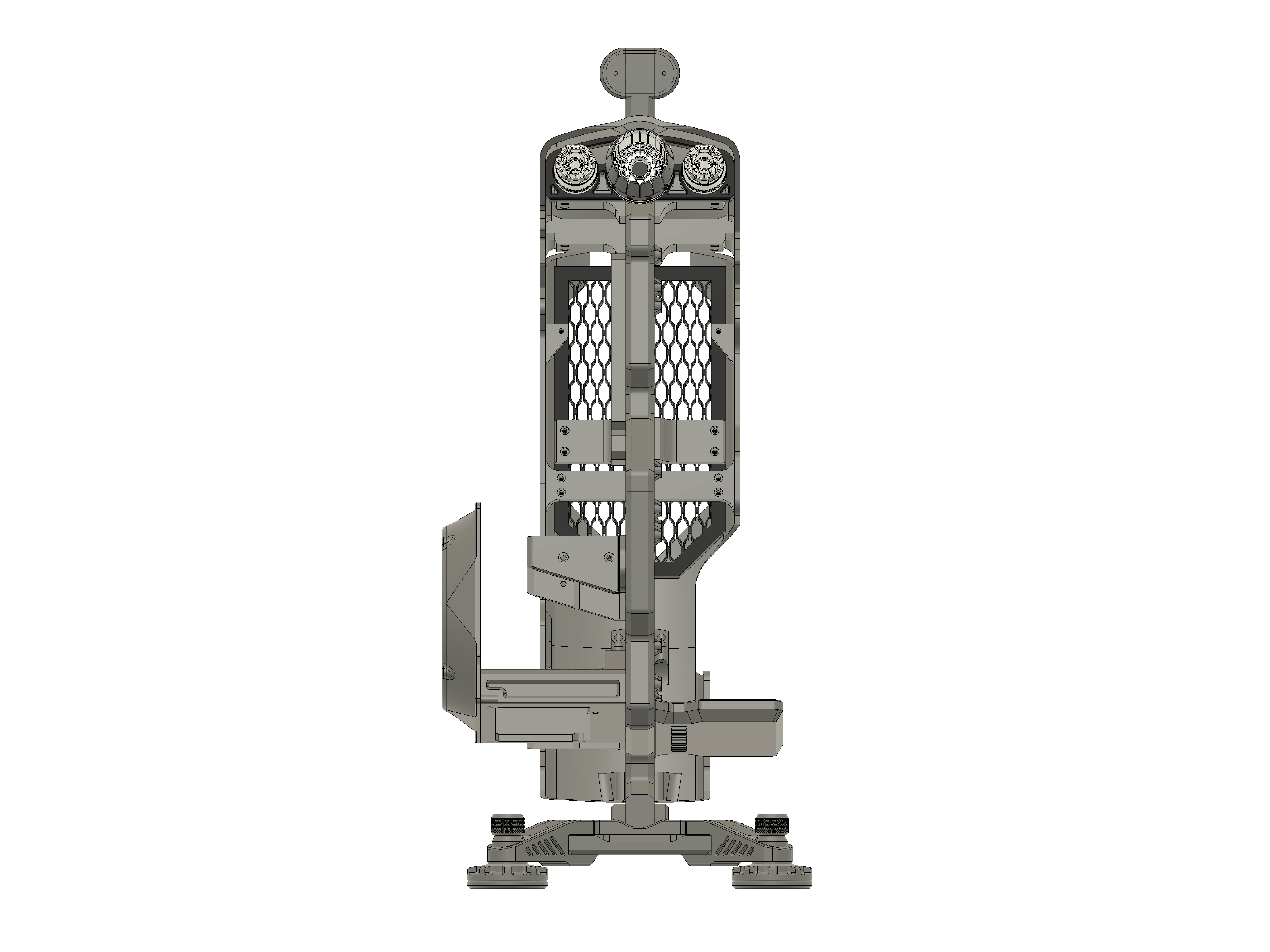 TITAN — Rear technical view