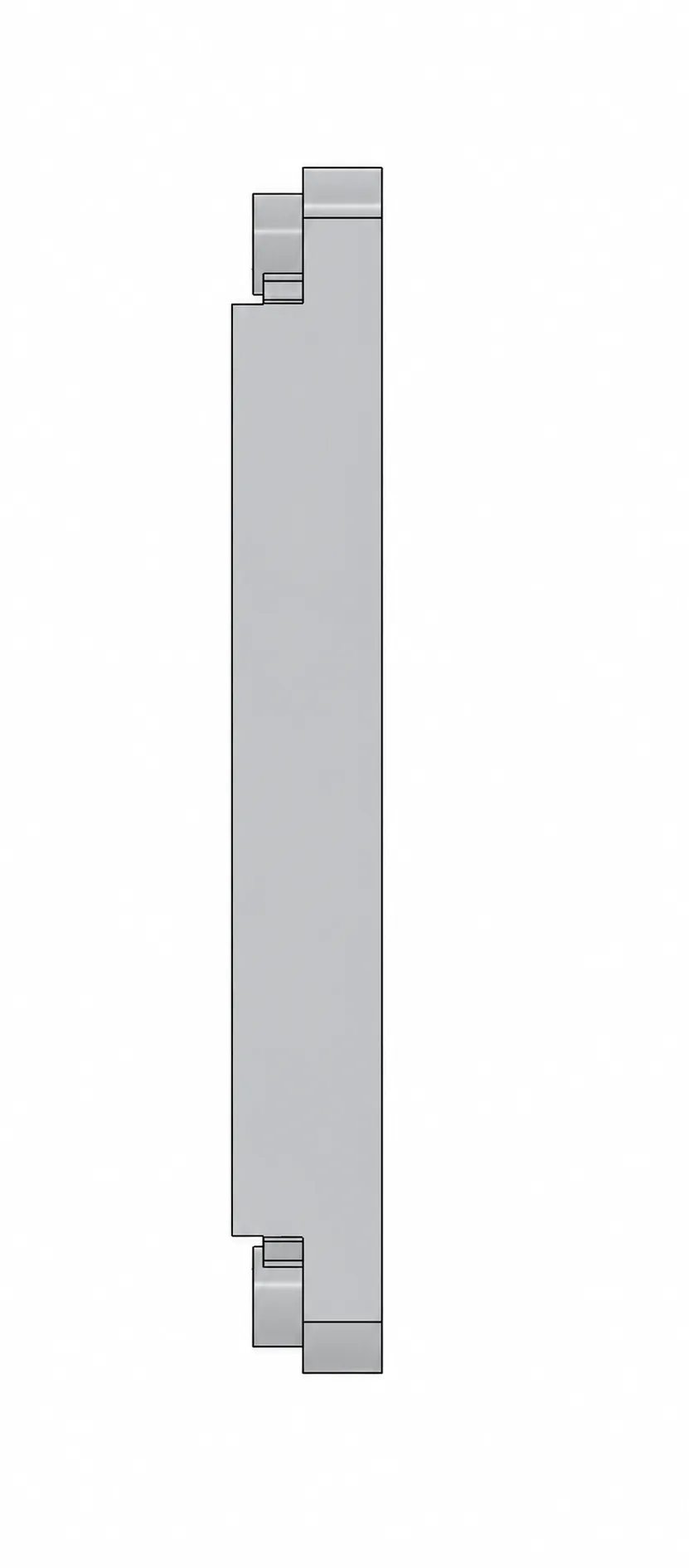 Panel przedni VECTOR. Widok od czoła