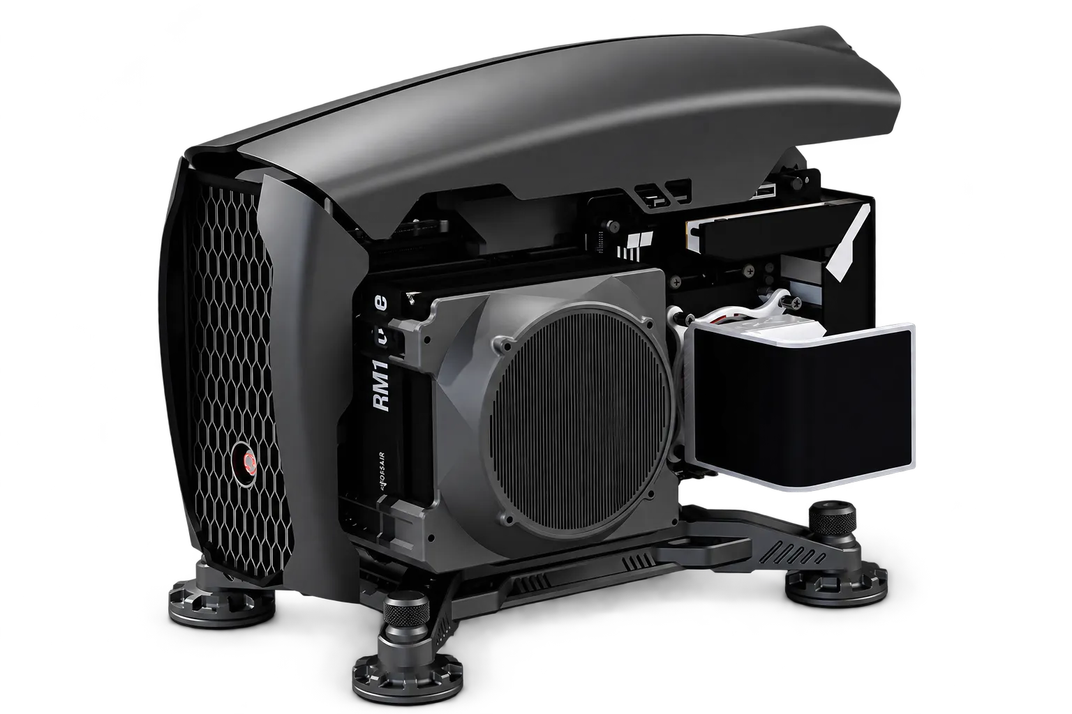 SHIFT open-frame PC case