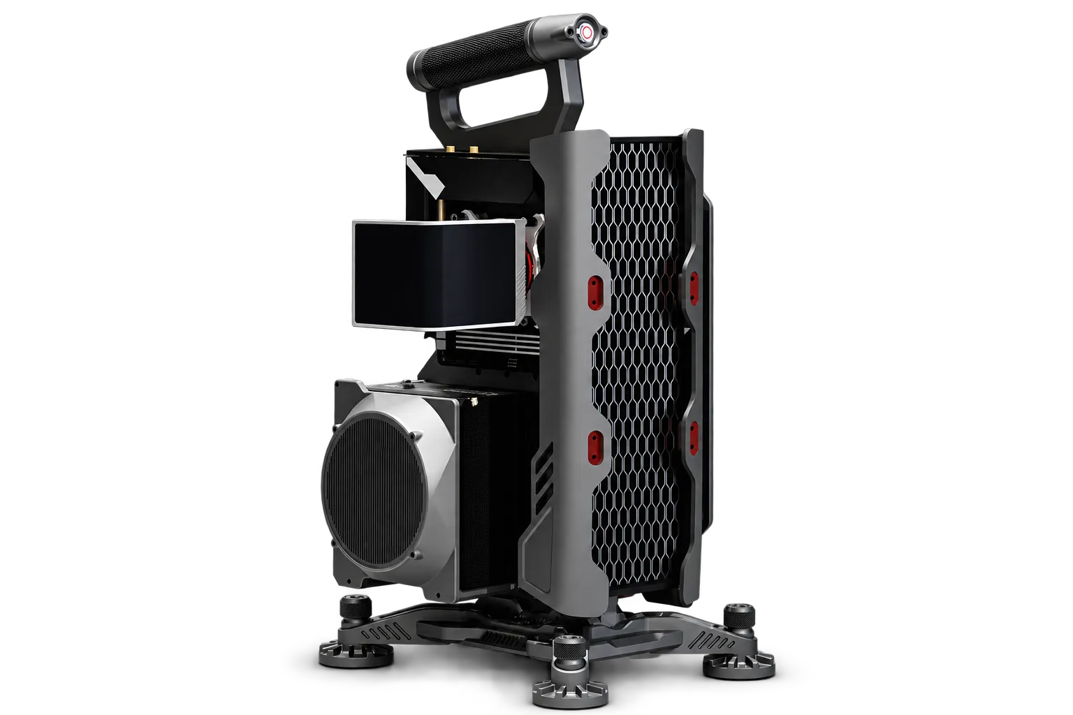 VECTOR open-frame PC case